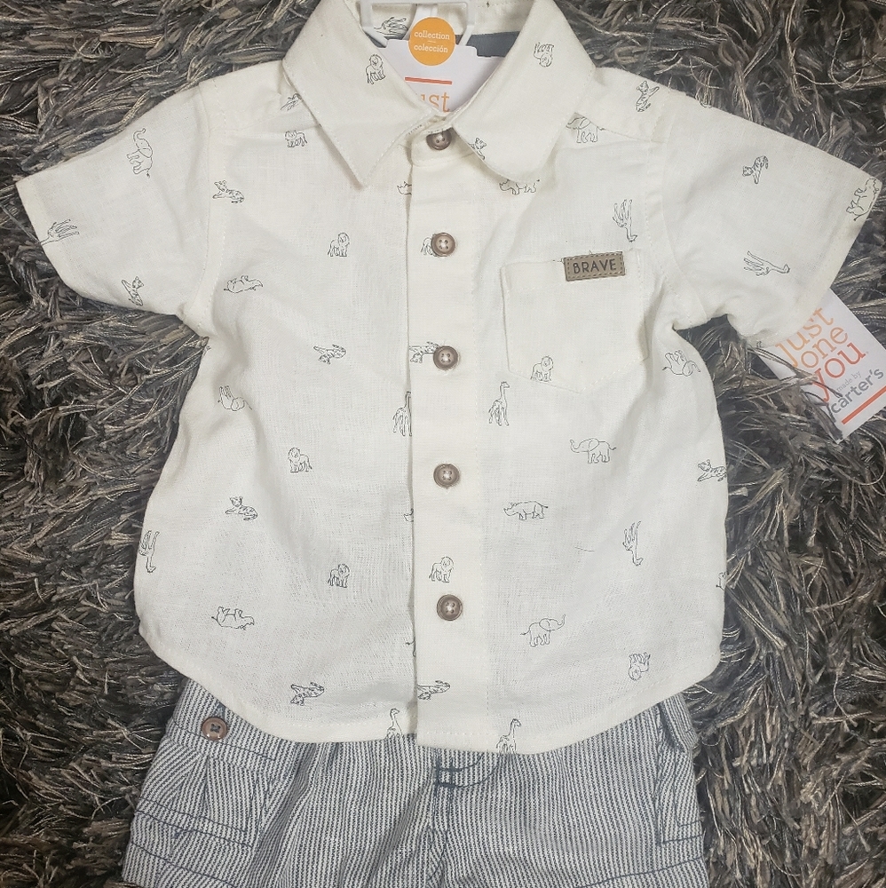 Baby Boy 2PC Shorts Outfit